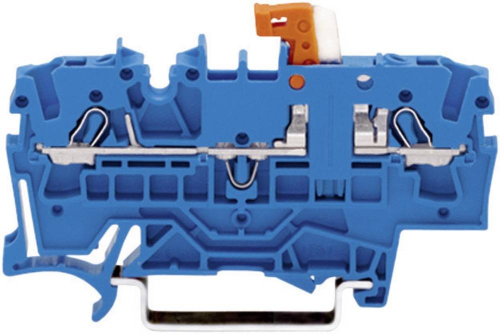 WAGO 2002-1674 Trennklemme 5.20mm Zugfeder Belegung: N azul
