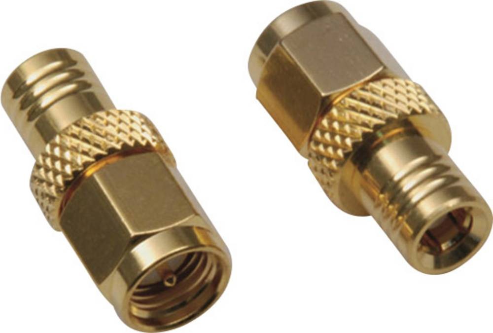 TRU Components 1579580 SMB-adaptor SMB-plug - SMA-plug 1 pc(s)