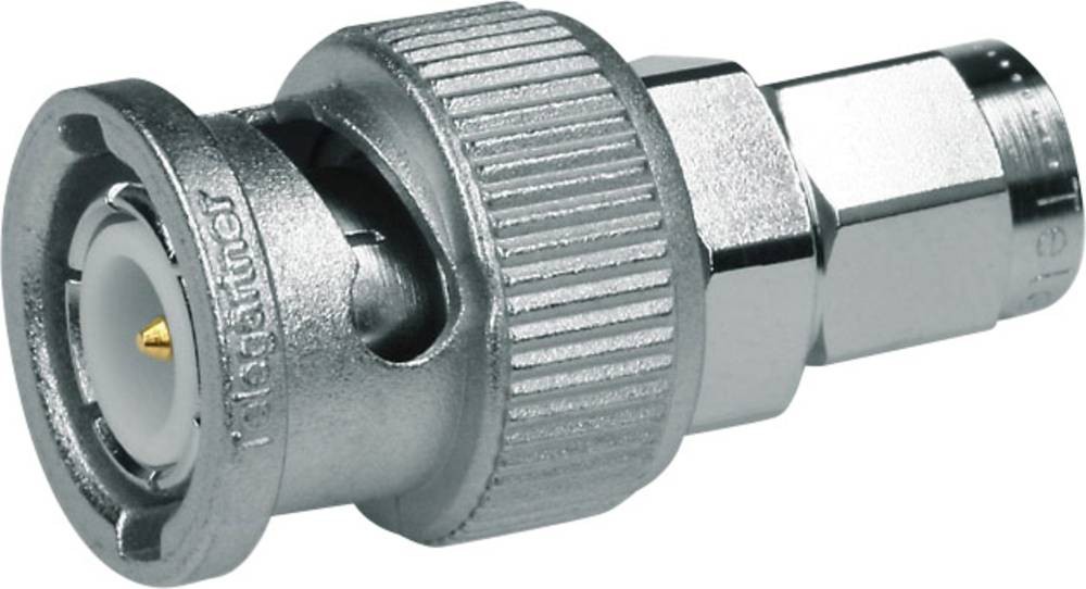 Telegärtner 100023638 100023638 Koax-adaptor BNC-plug - SMA-plug 1