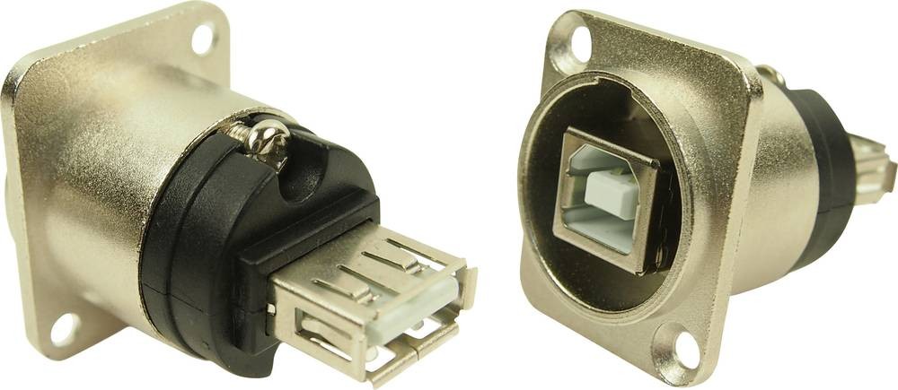 Cliff XLR Adapter USB A auf USB B Adapter, Einbau CP30111 CP30111