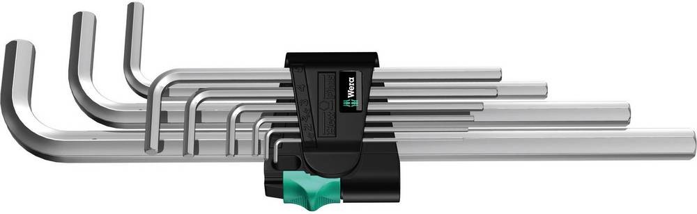 Wera 950 L/9 SM N Innen-Sechskant Winkelschraubendreher-Set 1.5 mm, 2