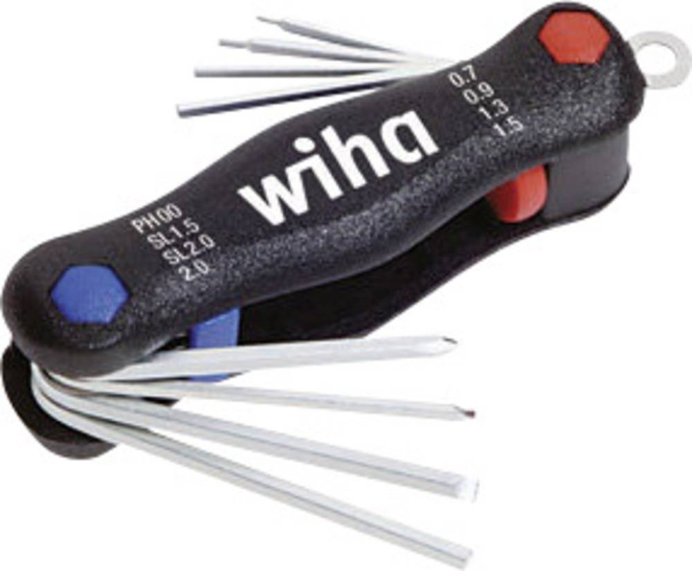Wiha Schlitz, Kreuzschlitz Phillips, Innen-Sechskant
