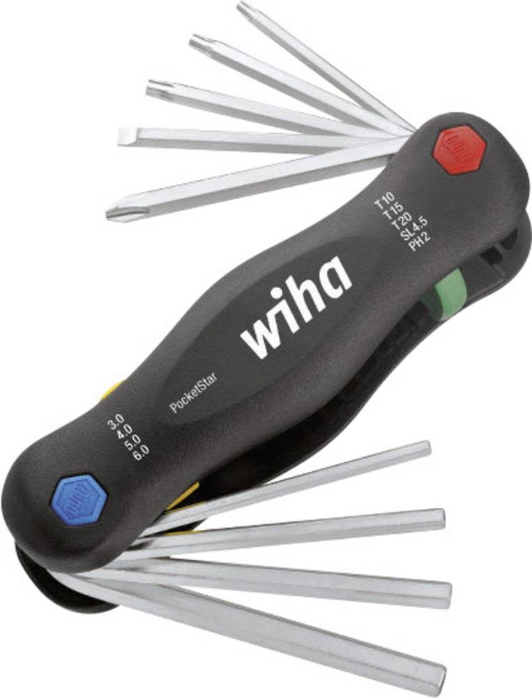 Wiha Schlitz, Kreuzschlitz Phillips, Innen-Sechskant, Innen-TORX