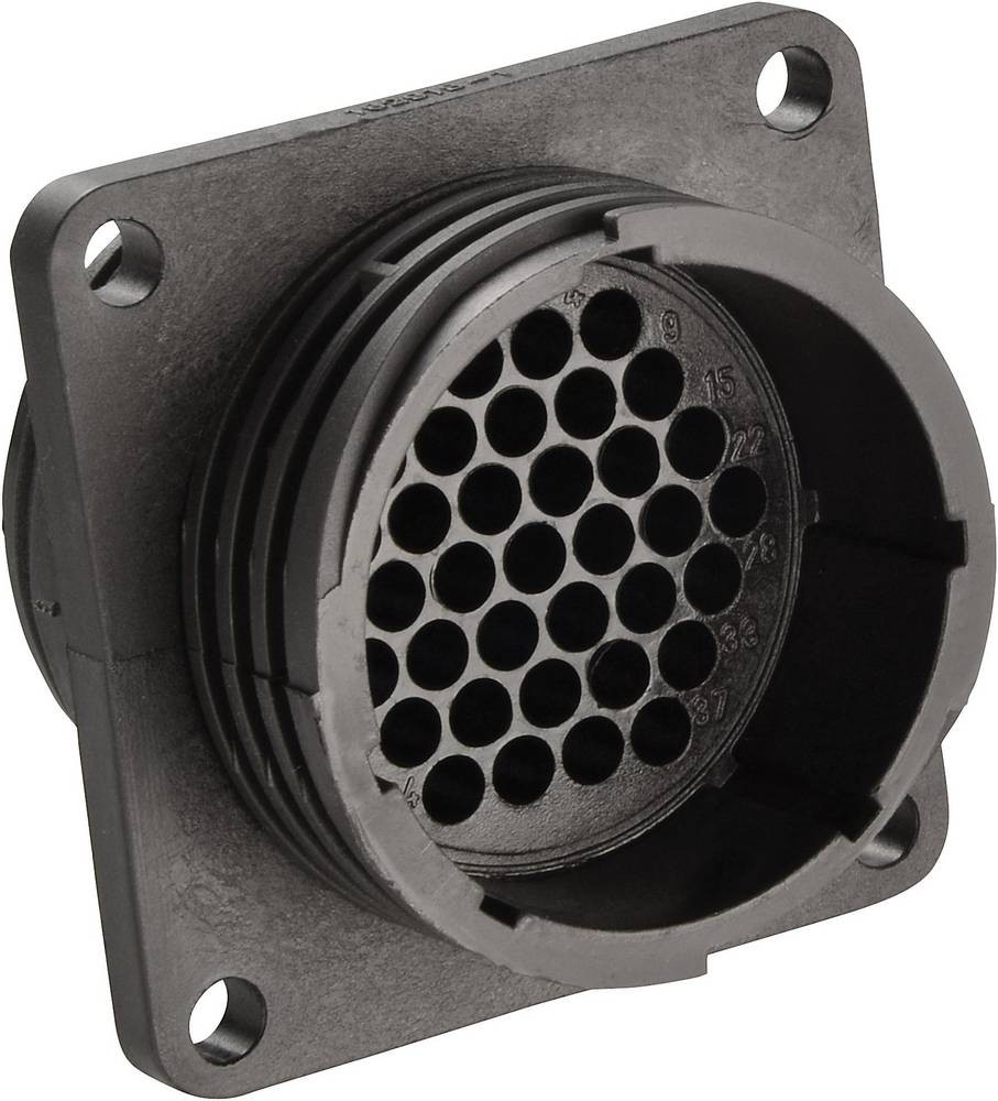 TE Connectivity 182918-1 Rundplug Flanschplug Gesamtpolzahl: 37 Serie