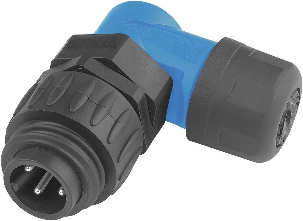 Amphenol C016 10K006 000 10 Rundplug Stecker, gewinkelt Gesamtpolzahl:
