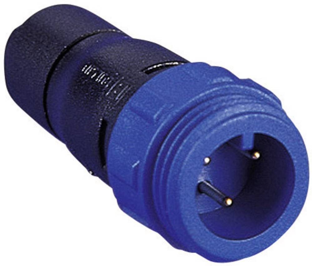 Bulgin Circular Connector, 2 Contacts, Cable Mount, Miniature