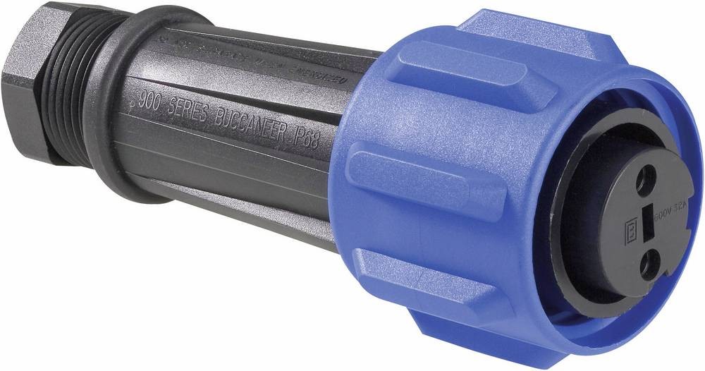 Bulgin Circular Connector, 2 Contacts, Cable Mount, Socket, Female,
