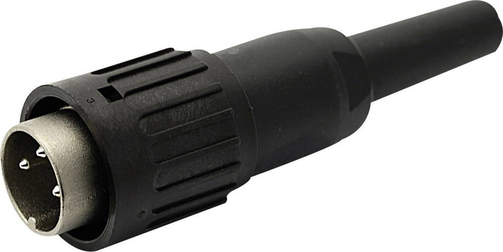 Amphenol T 3324 501 Rundstecker Stecker, gerade Gesamtpolzahl: 4