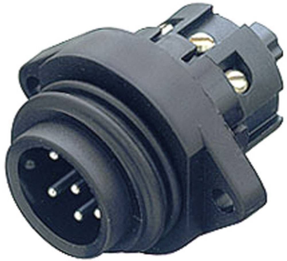 Binder 09-0219-00-07 Rundplug Stecker, Einbau Gesamtpolzahl: 6 + PE