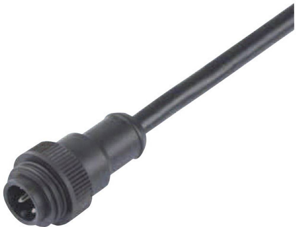 Binder 79-0235-20-07 Rundplug Stecker, gerade Gesamtpolzahl: 6 + PE