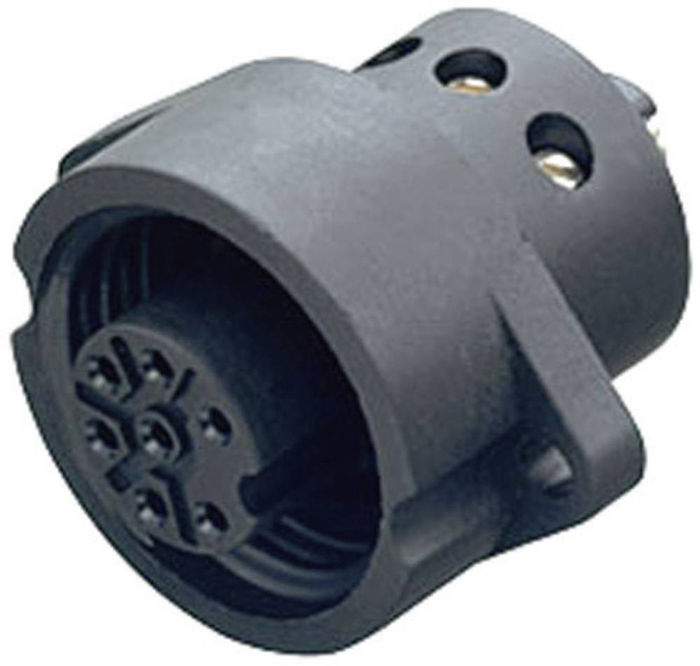 Binder 09-0220-00-07 Rundmacho Stecker, Einbau Gesamtpolzahl: 6 + PE