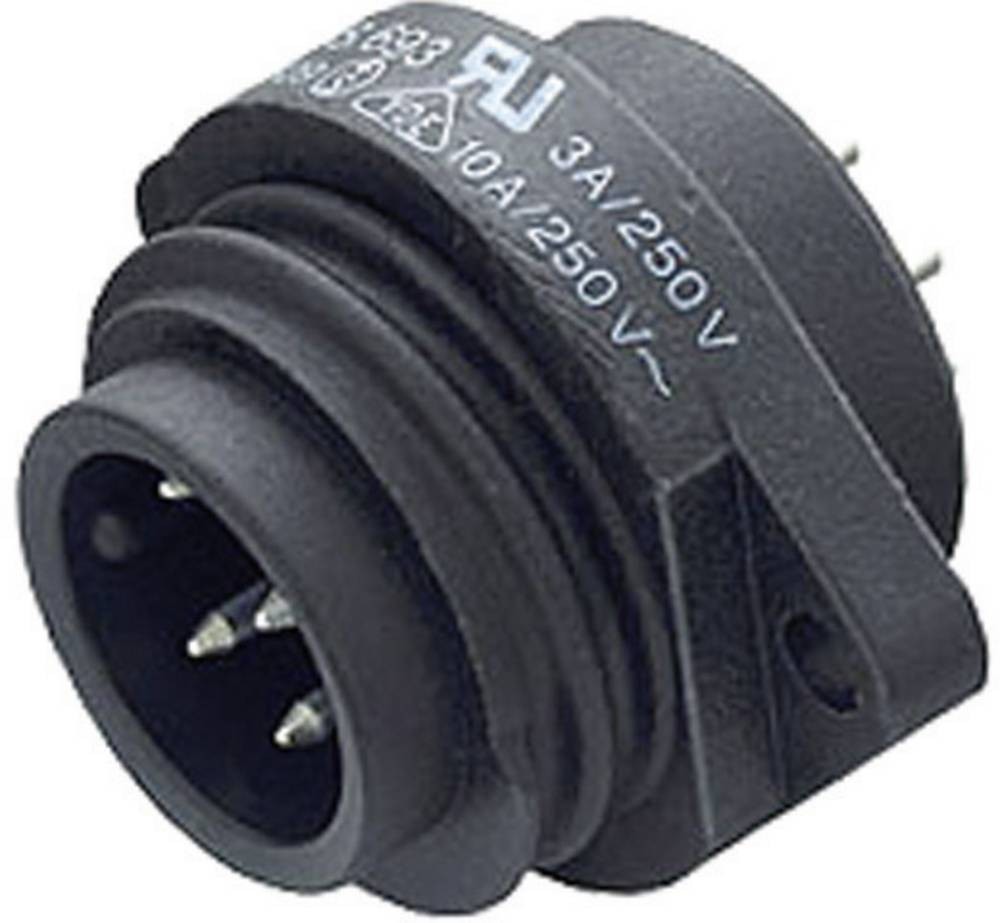 Binder 09-4227-00-07 Rundstecker Stecker, Einbau Gesamtpolzahl: 6 +