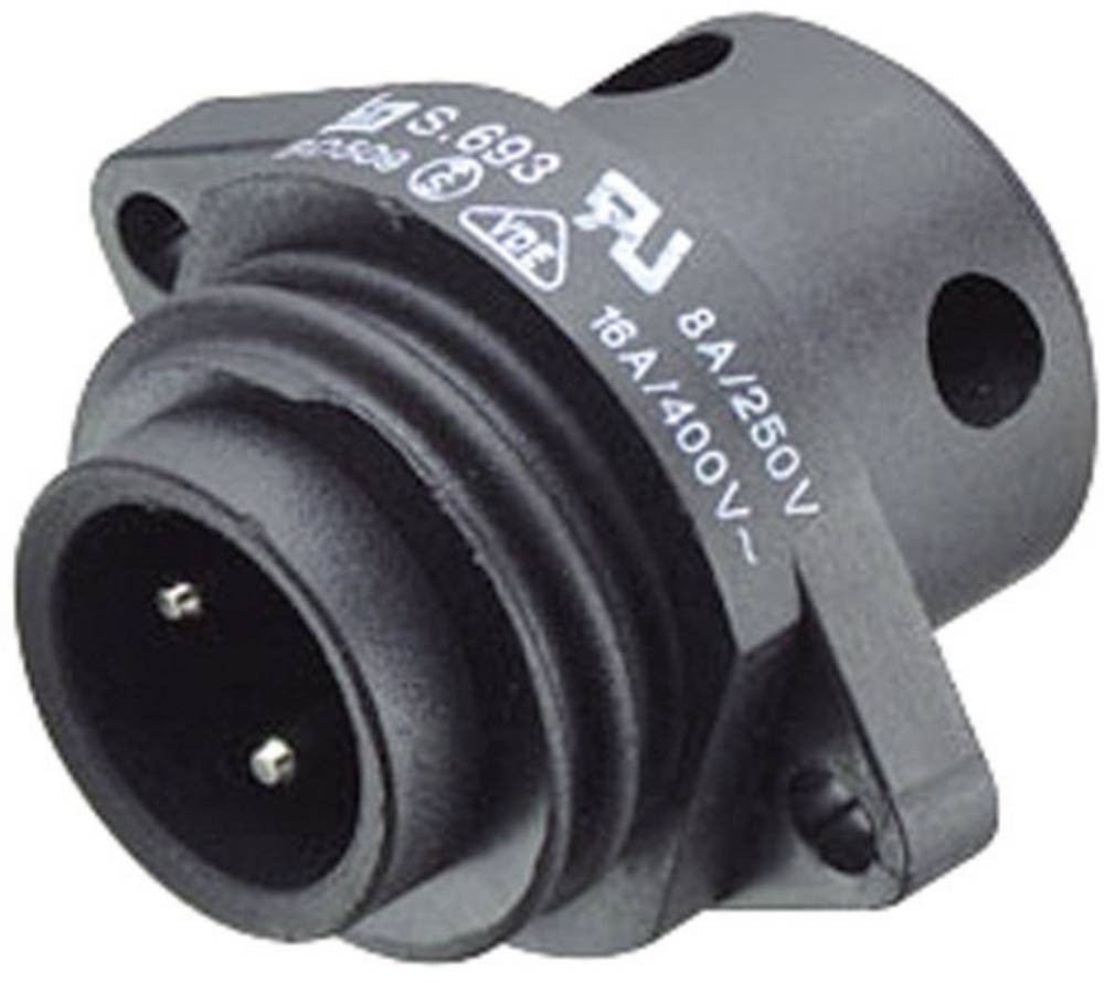 Binder 09-4223-00-04 Rundstecker Stecker, Einbau Gesamtpolzahl: 3 +