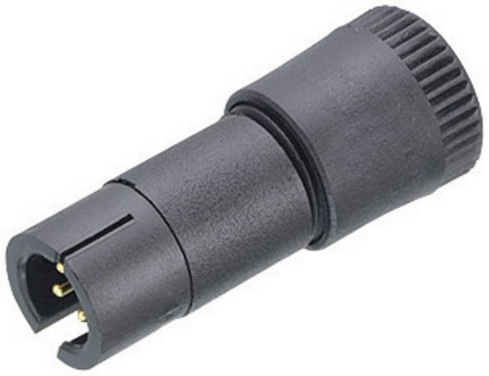BINDER Circular Connector, 3 Contacts, Cable Mount, Subminiature