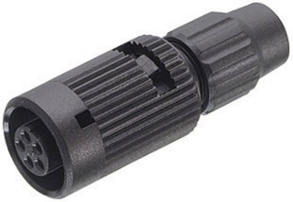 BINDER Circular Connector, 5 Contacts, Cable Mount, Subminiature