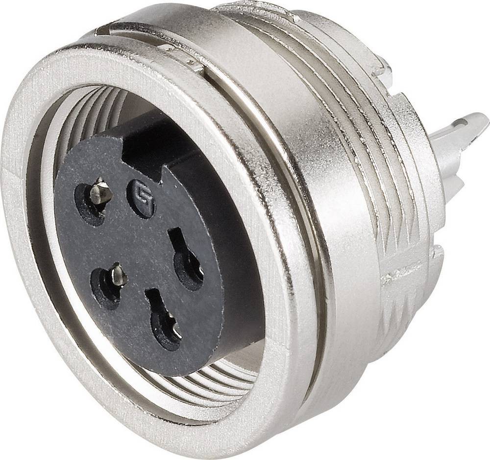 Binder 09-0332-00-12 Rundplug Buchse, Einbau Gesamtpolzahl: 12 Serie (