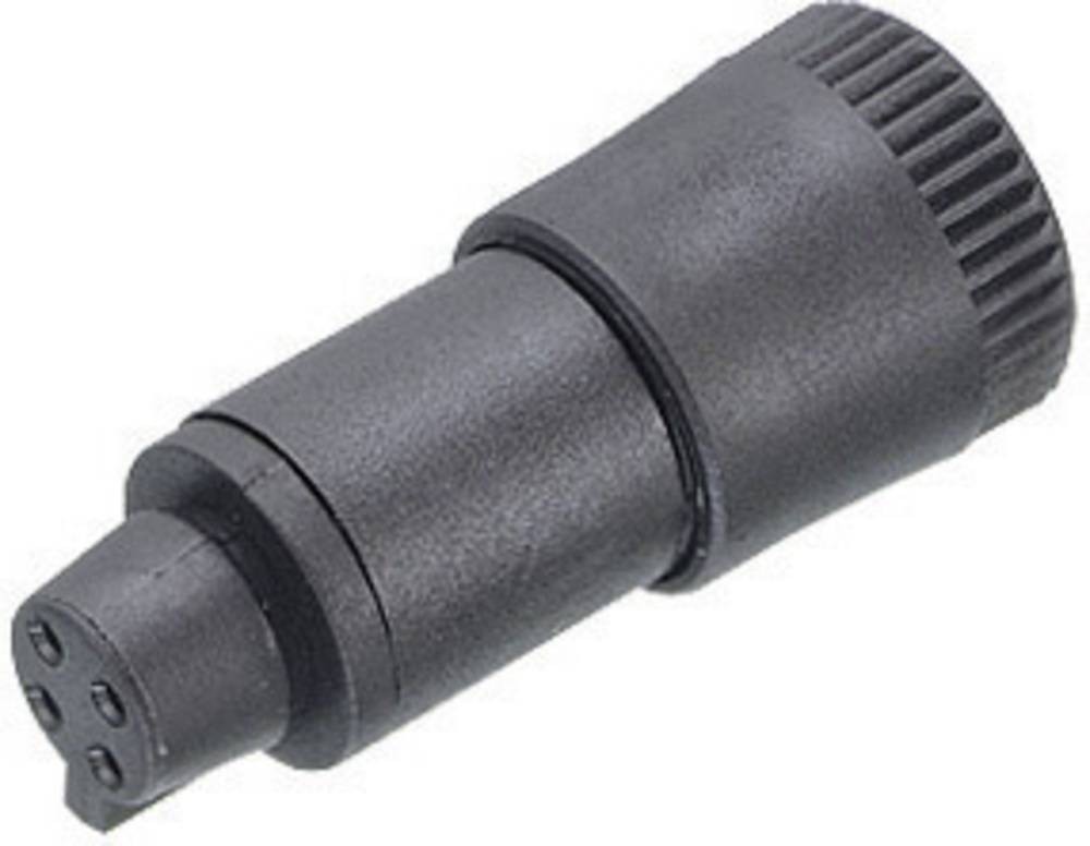 BINDER Circular Connector, 5 Contacts, Cable Mount, Subminiature