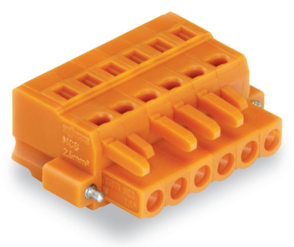 WAGO Buchsencase-cable 231 Polzahl Gesamt 4 Rastermaß: 5.08 mm 231-