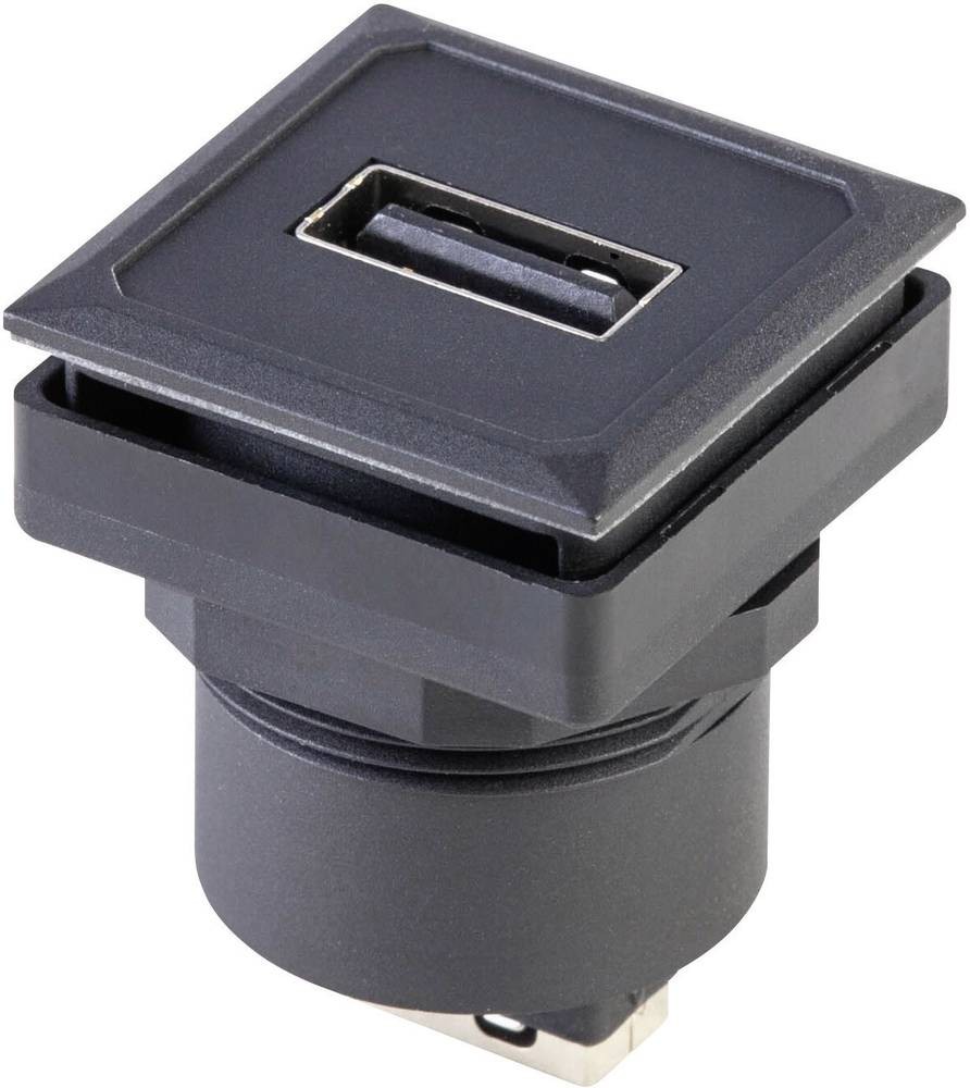 Georg Schlegel USB-Buchse, twin quadratisch, OKTRON-JUWEL Koppler