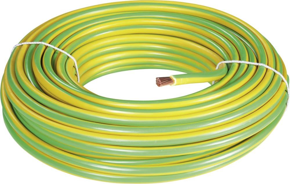BKL Electronic 1502034/25 Erdungskabel H07V-K 16mm² verde, amarillo