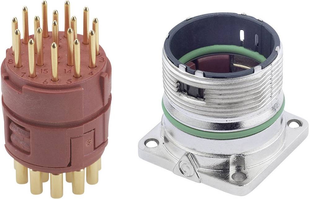 Lapp 75009707 wire connector M23 17-pin Brown, Grey - Lapp 75009707,