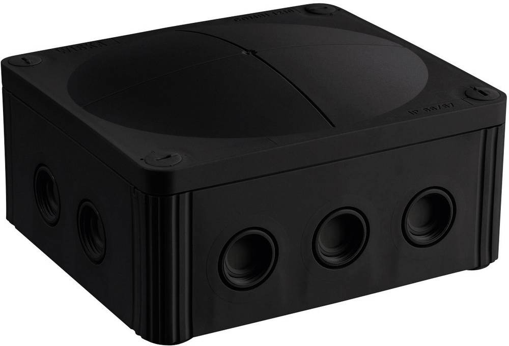Wiska 10101463 Abzweigkasten (L x B x H) 160 x 140 x 81mm noir IP66/