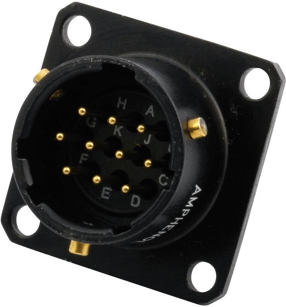 Amphenol 62IN 12E 12 10P 624 Rundstecker Stecker, Einbau