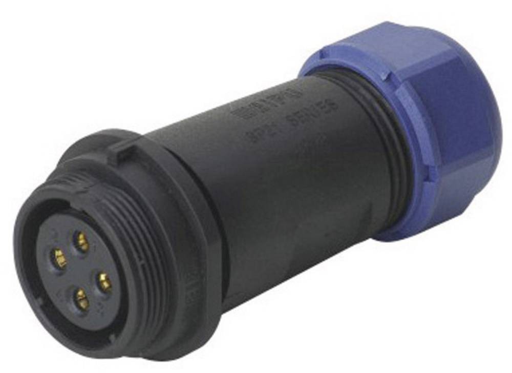 Weipu SP2111 / S 7 II Rundprise mâle Buchse, gerade Gesamtpolzahl: 7