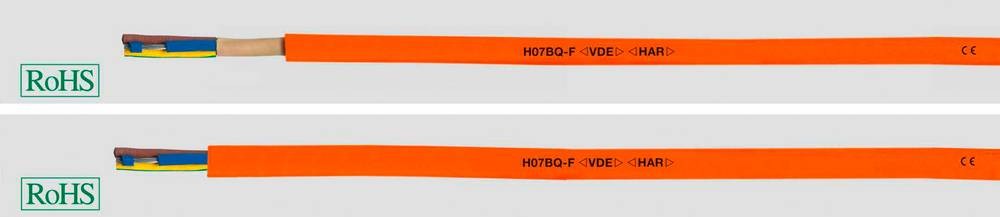 HELU H07BQ-F Steuerleitung 5G 1.5mm² Orange 22061 50m