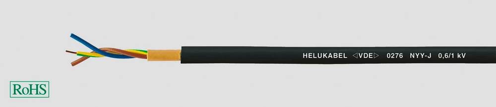 HELU 32045 Erdkabel NYY-J 4G 2.5mm² black 50m