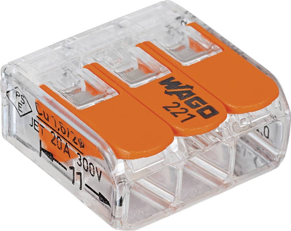 WAGO GmbH & Co. KG Compact-Verbindungsklemme 221-413
