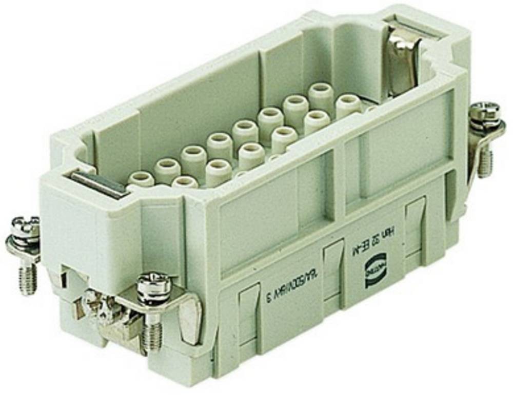 HARTING Han 32EE Stifteinsatz (M) Crimpanschluss, 32-polig+PE 500V,