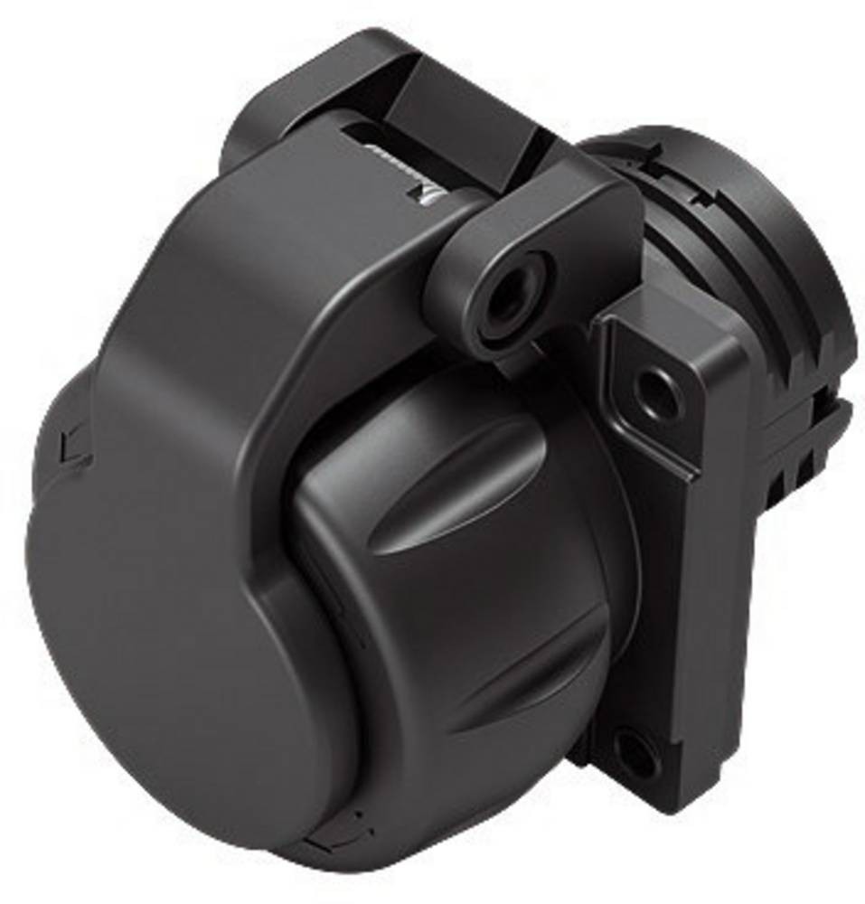 BINDER 09 6504 200 08 wire connector Bayonet Black - BINDER 09 6504