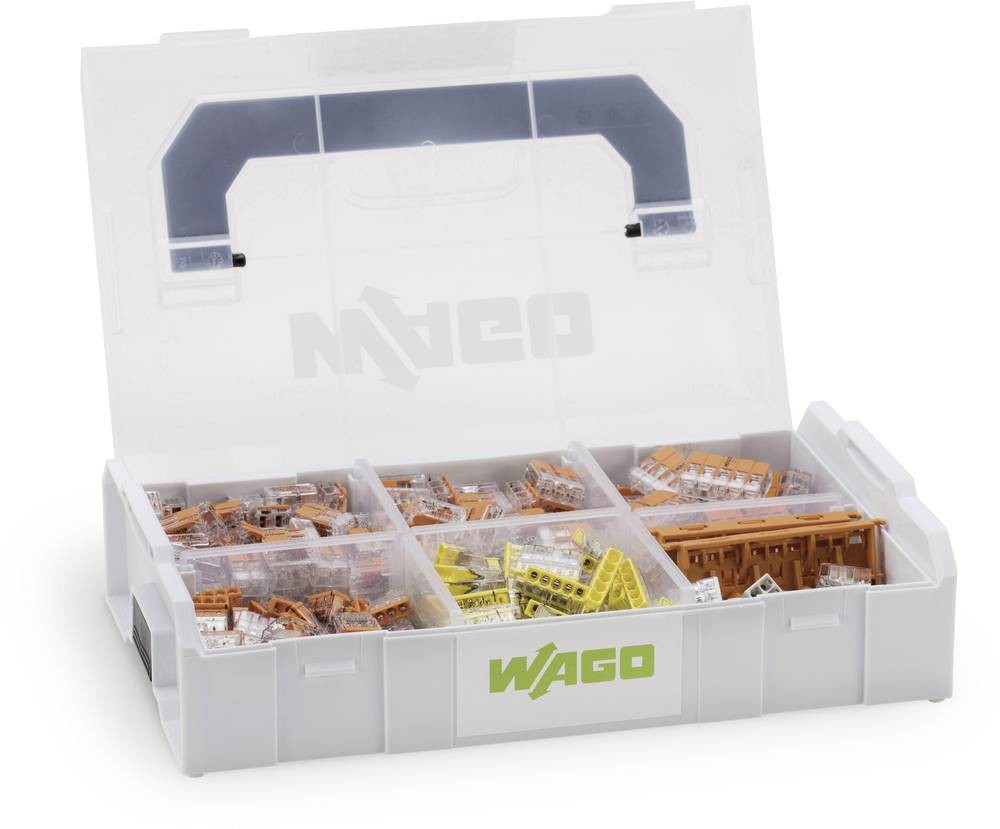 WAGO 887-955 Verbindungsklemmen-Sortiment flexibel: 0.14-4mm² starr:
