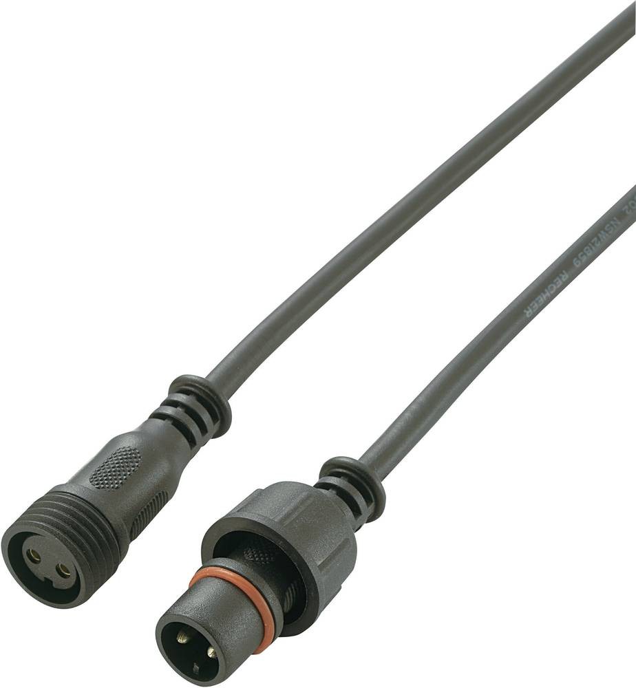 TRU Components 739653 Rundstecker konfektioniert Stecker, gerade,