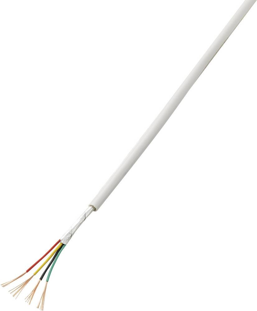 TRU COMPONENTS 1564361 Alarmkabel LiYY 12 x 0.22mm² white 50m