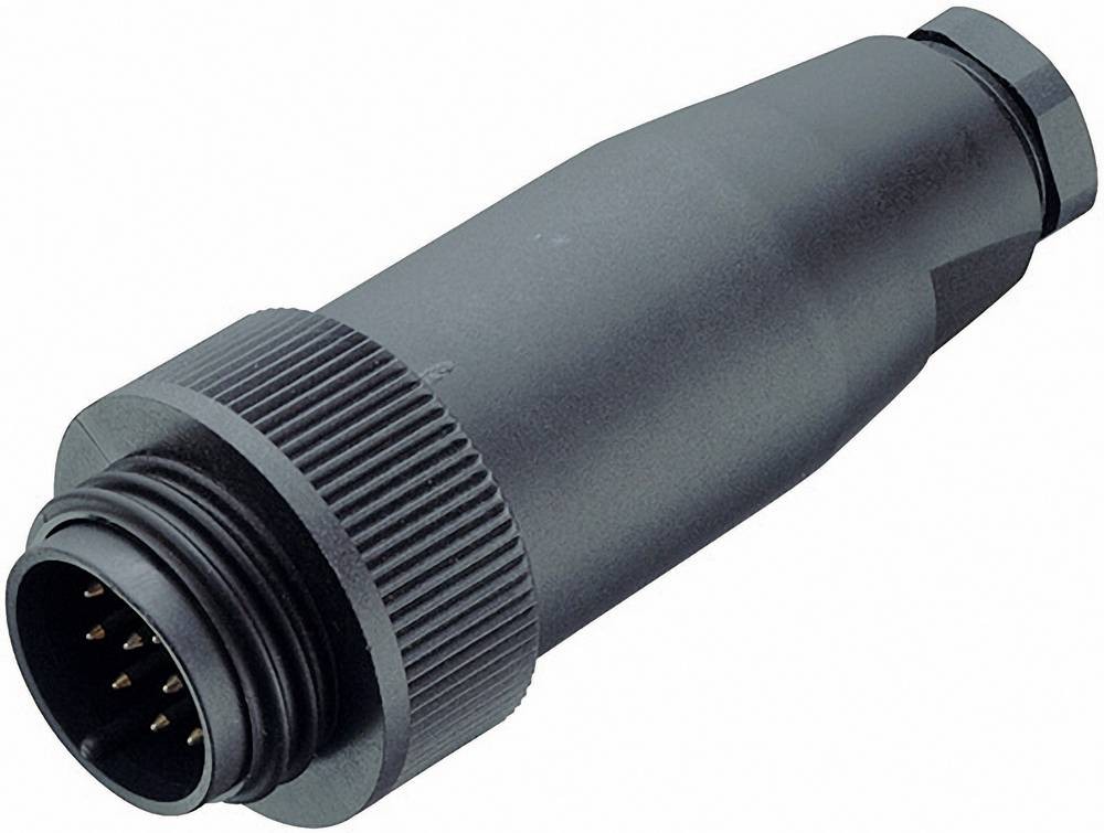 Binder 99-0709-00-05 Rundplug Stecker, gerade Gesamtpolzahl: 4 + PE