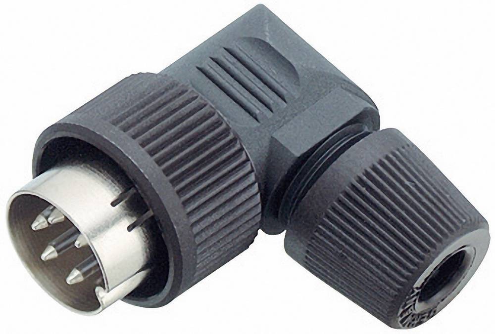 BINDER 99-0621-70-07 Rundstecker Stecker gewinkelt Serie Rundsteckver