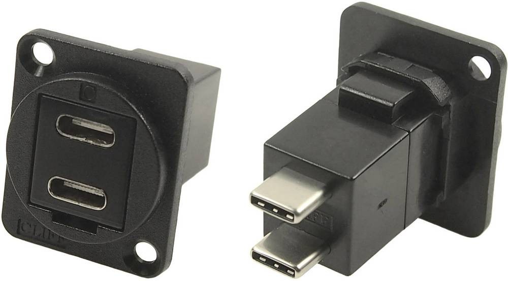 Cliff XLR adaptateur USB-C femelle á USB-C prise mâle Adapter,