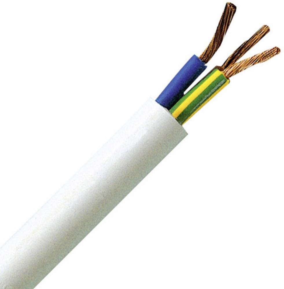 Kopp 151810842 Schlauchleitung H05VV5-F 3 x 1.5mm² bianco 10m