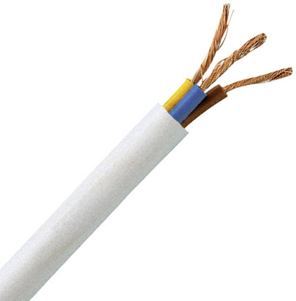 Kopp 151710849 Schlauchleitung H05VV5-F 3 x 1mm² blanc 10m