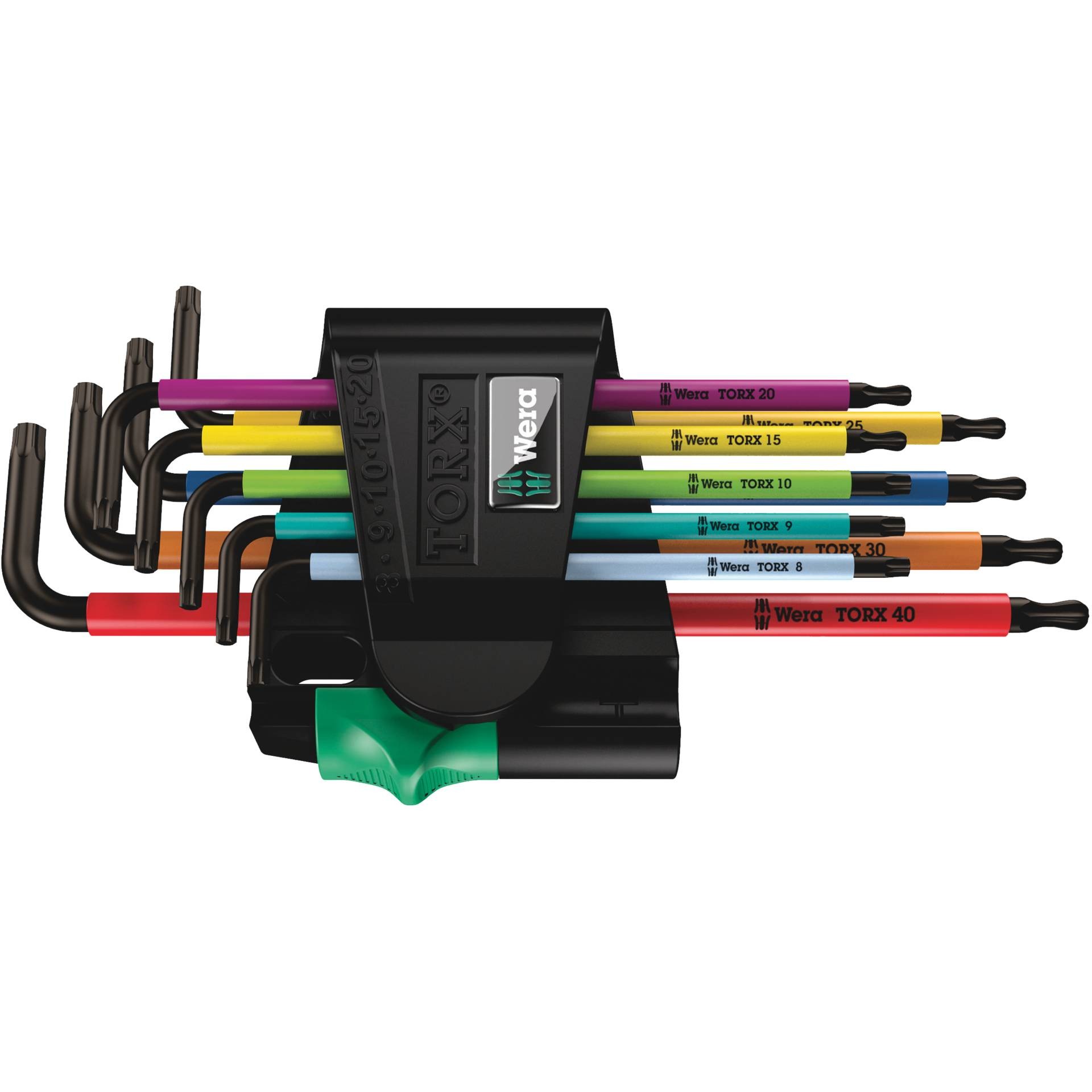 Wera 967 SPKL/9 Multicolour Innen-TORX, TORX BO Winkelschraubendreher-