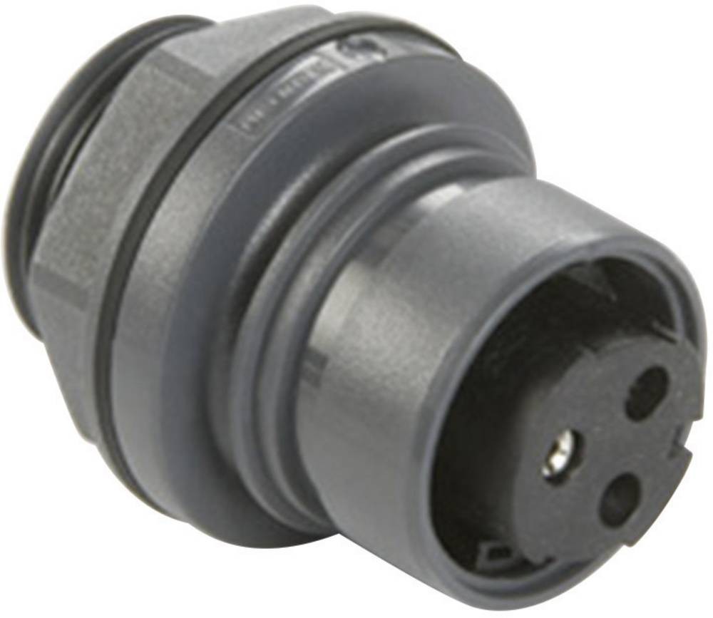 Bulgin Circular Connector, 2 Contacts, Front Mount, Socket, Female,