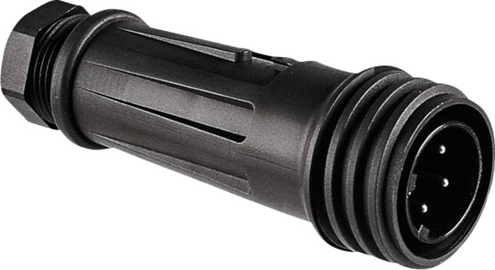 Bulgin EXP-0921/04/P Rundstecker Stecker, gerade Gesamtpolzahl: 4