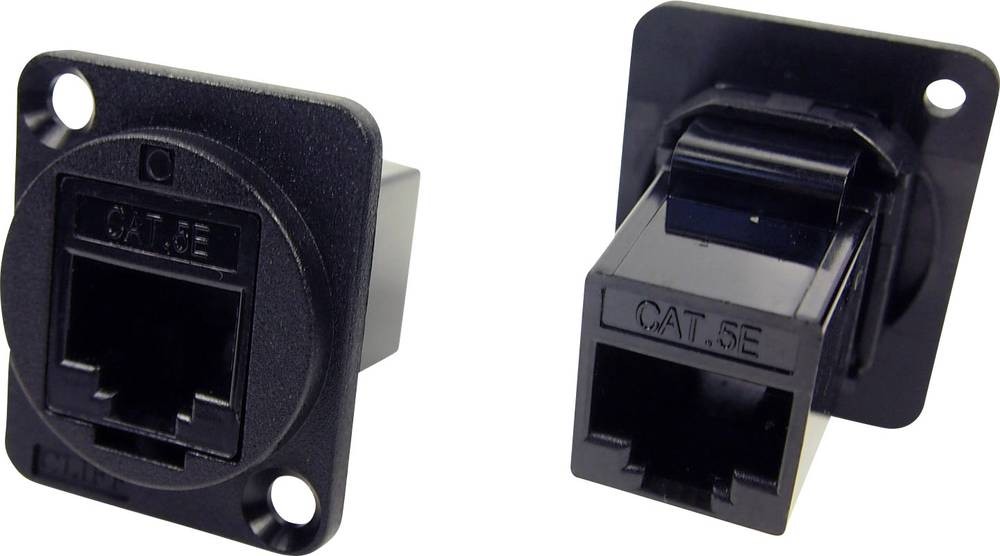 Cliff XLR Adapter UTP RJ45 Cat5e auf RJ45 Cat5e Adapter, Einbau