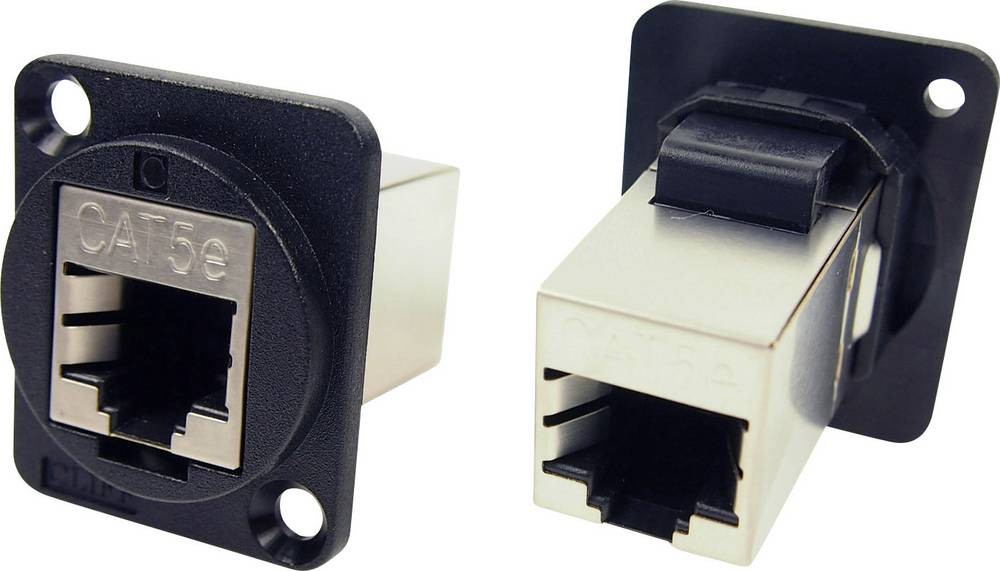Cliff XLR adaptor FTP RJ45 Cat5e at RJ45 Cat5e Adapter, Einbau