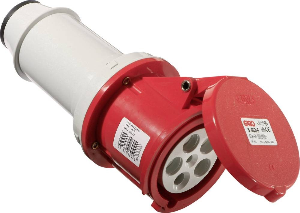 AS Schwabe 400V 63A 5-polig 6h IP67 60428 CEE Embrayage 63A 5polig