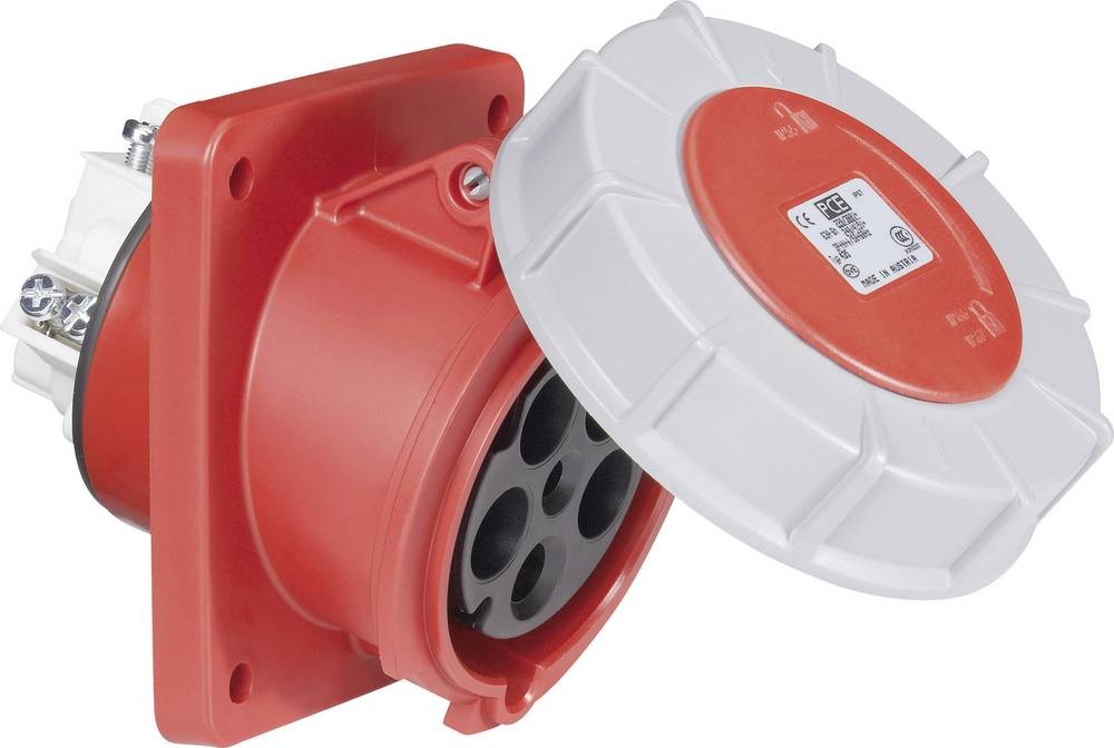 PCE Power Twist 435-6 CEE Anbaudose 63A 5polig 400V 1St.