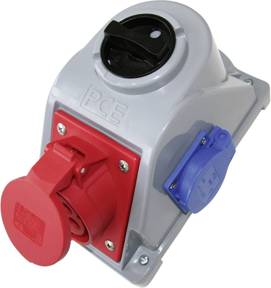 PCE 96061552 CEE Wandsteckdose 16A 5polig 400V 1 pc(s)