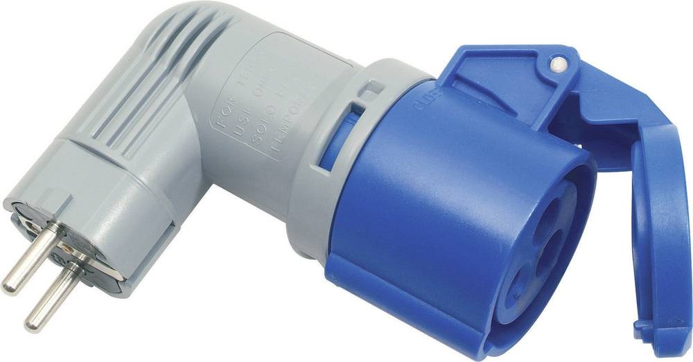 PCE 9434100is CEE-CARA adaptor 16A 3polig 230V Europlug